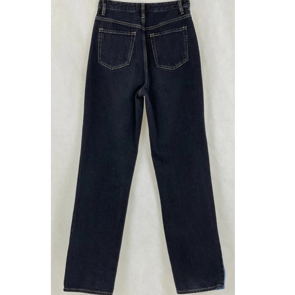 PacSun Eco Blue & Black Paneled 90s Boyfriend Jeans Size 25 - Picture 6 of 11